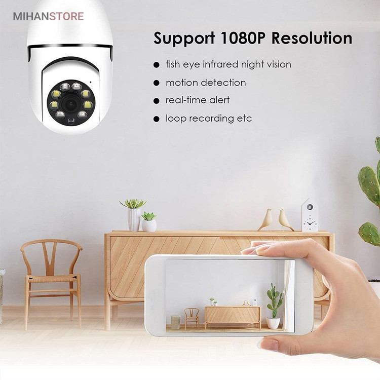 دوربین بیسیم مداربسته تحت شبکه مدل v380