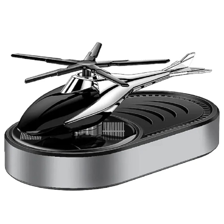 خوشبو کننده هلیکوپتر خورشیدی مدل Helicopter Solar Car Air Freshener