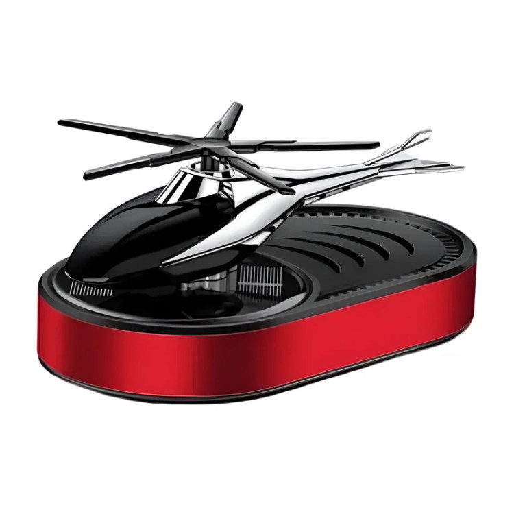خوشبو کننده هلیکوپتر خورشیدی مدل Helicopter Solar Car Air Freshener