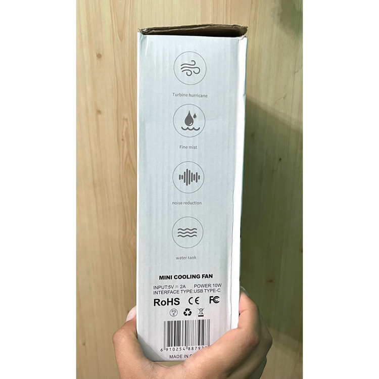 پنکه رومیزی مدل CoolMist مه پاش نسخه اصلی