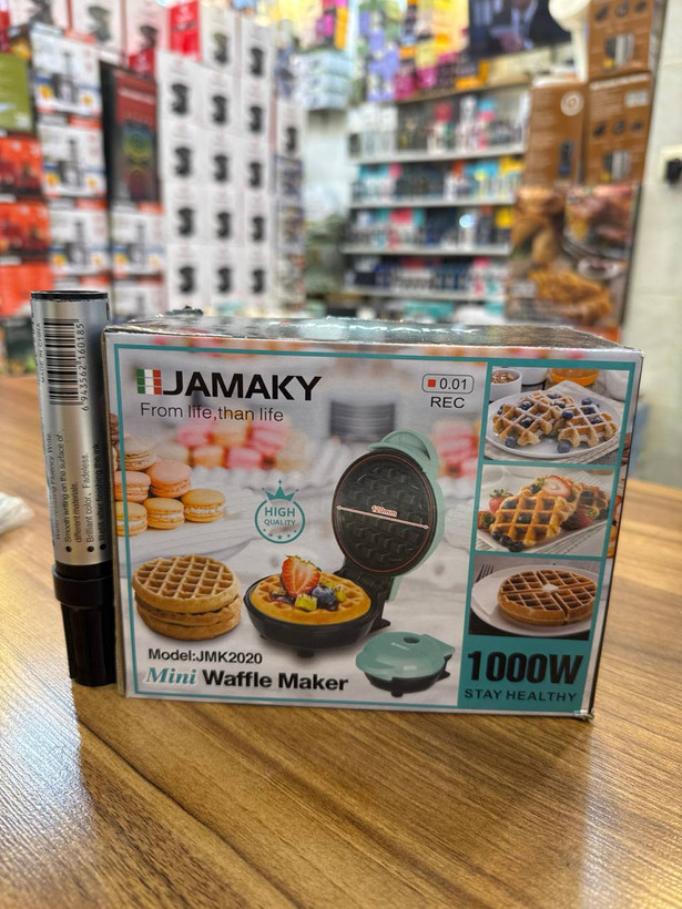 دستگاه مینی وافل ساز Jamaky مدل JMK2020 1000W