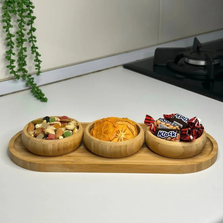 اردوخوری گرد ۳ خانه با زیره چوبی ضخیم