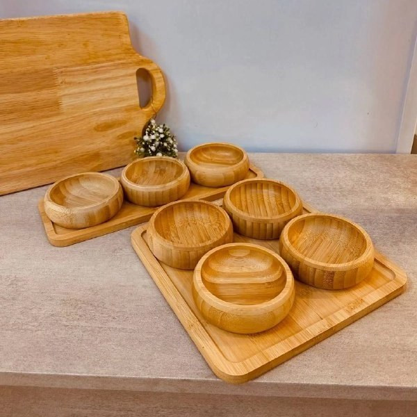 اردوخوری گرد ۳ خانه با زیره چوبی ضخیم
