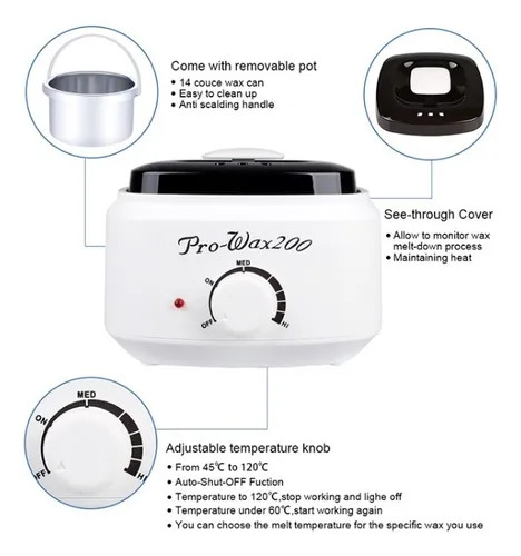 دستگاه موم گرم کن پرو وکس مدل Pro-Wax100
