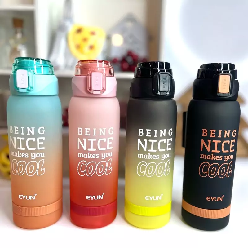 قمقمه 1000میلی‌لیتر EYUN زیر سیلیکونی