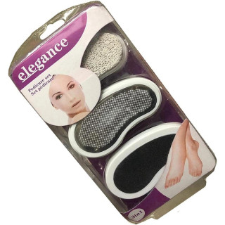 اسکرابر و سنگ پا سهکاره Elegance 3 in 1 Foot Care