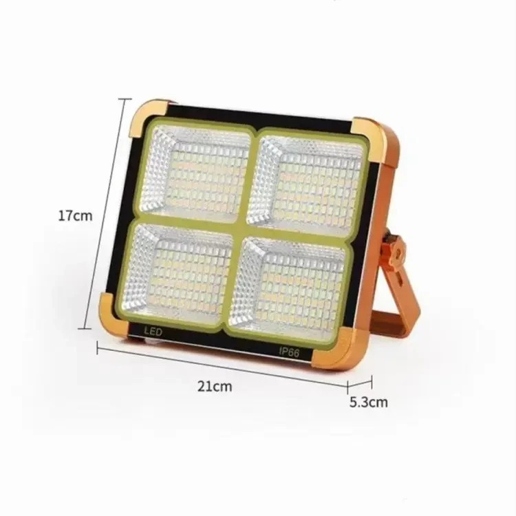 چراغ و پروژکتور شارژی و خورشیدی مدل LED Flood Light پاوربانکدار