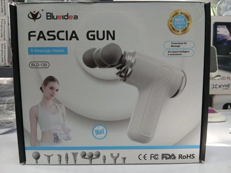 ماساژور تفنگی گیربکس هوشمند شش سرعته Fascia Gun