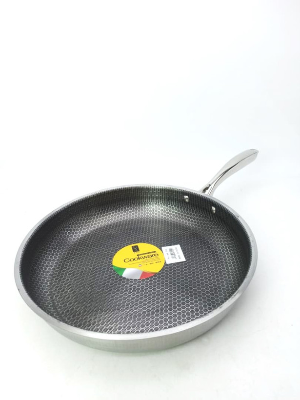 ماهیتابه استیل نچسب (کف لیزری)32 سانتی
