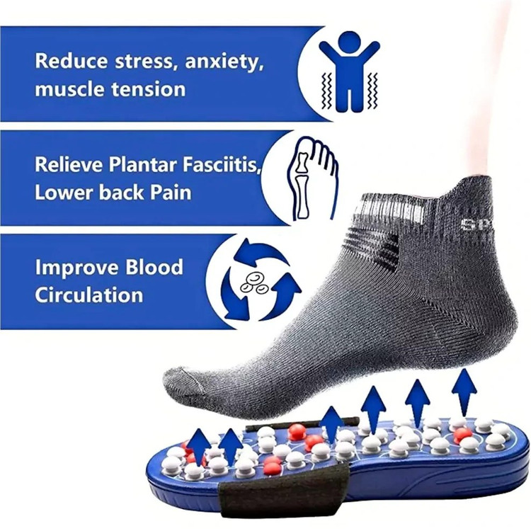 دمپایی ماساژور ساق و کف پا مدل SLIPPER