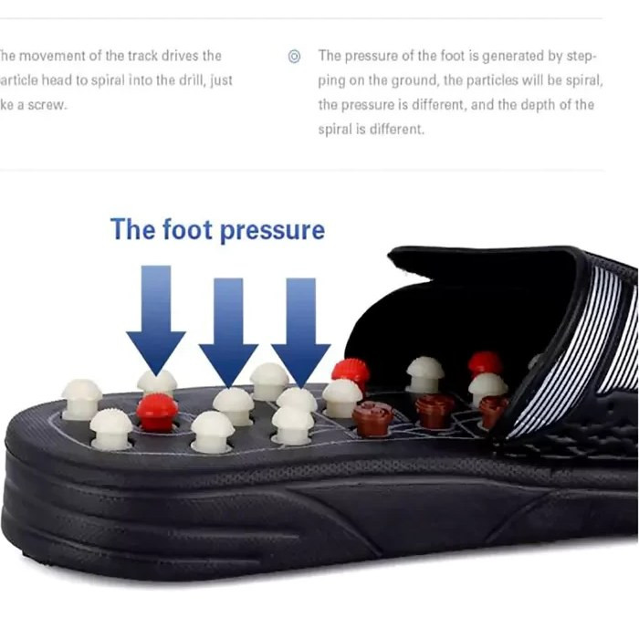 دمپایی ماساژور ساق و کف پا مدل SLIPPER